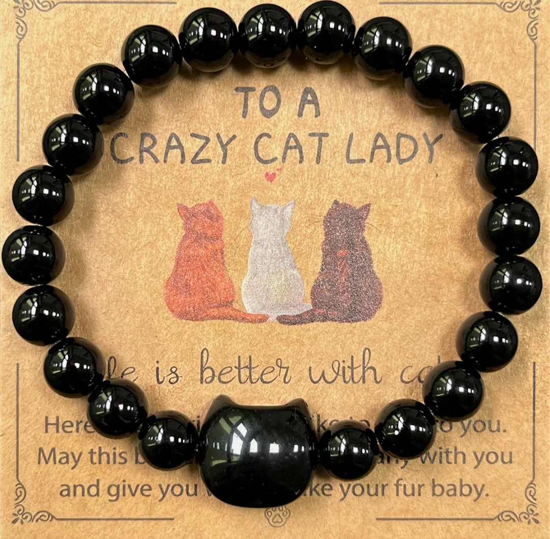 Cat Charm Bracelet